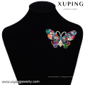 00064-xuping Модные украшения Кристаллы от Swarovski, красочные брошь-бабочка, хрустальная брошь
